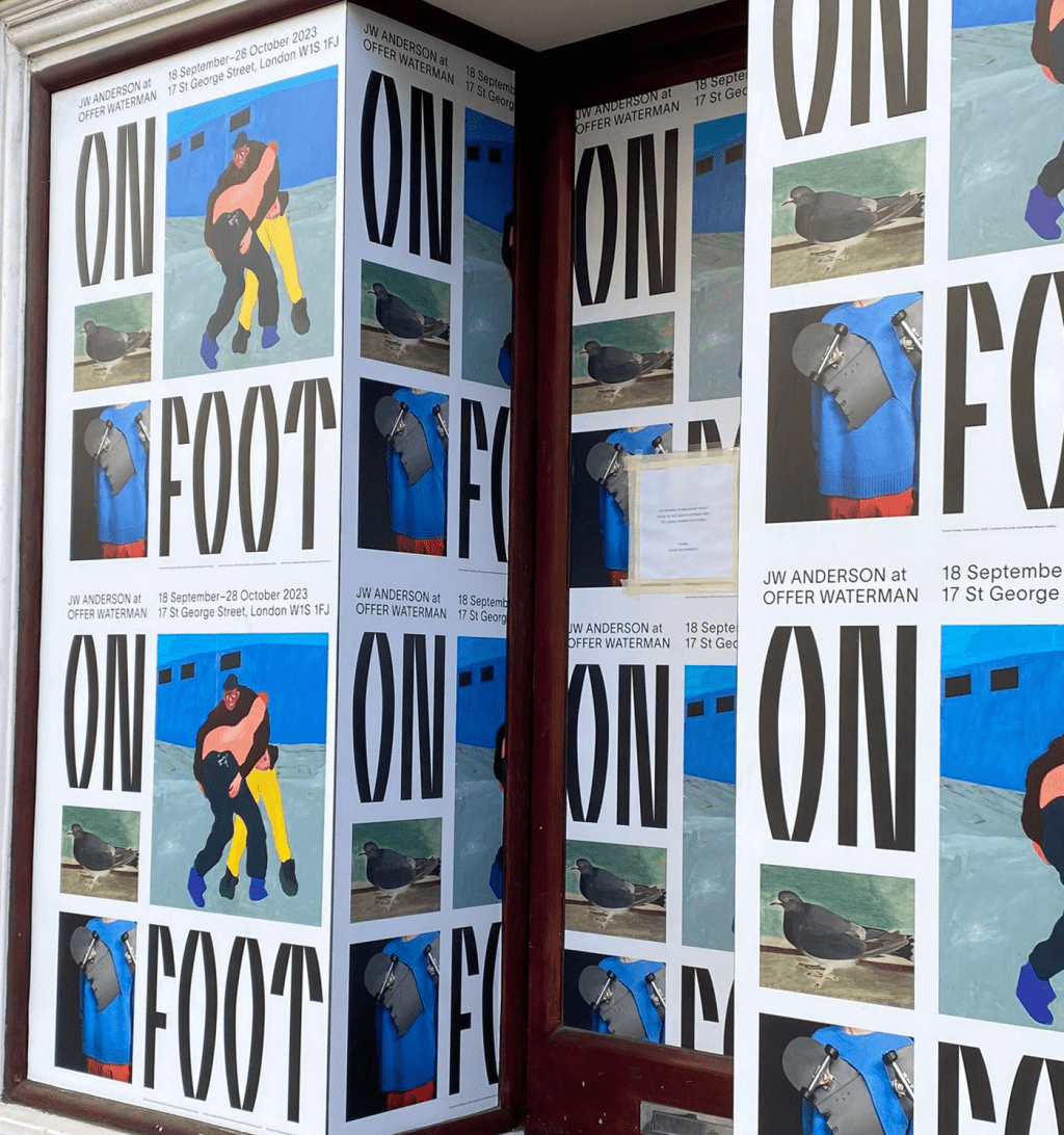 JW Anderson – “On foot”. Offer Waterman Gallery, London (September 18 – October 28&nbsp;2023)